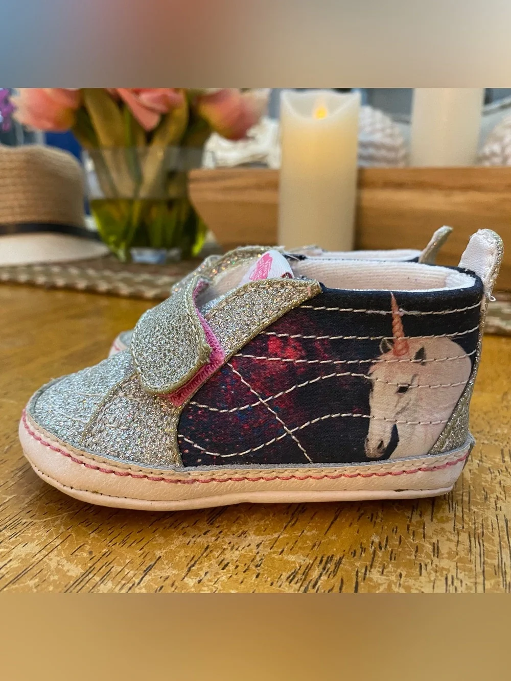 Vans Sk8-Hi Crib shoes…Infant size 4